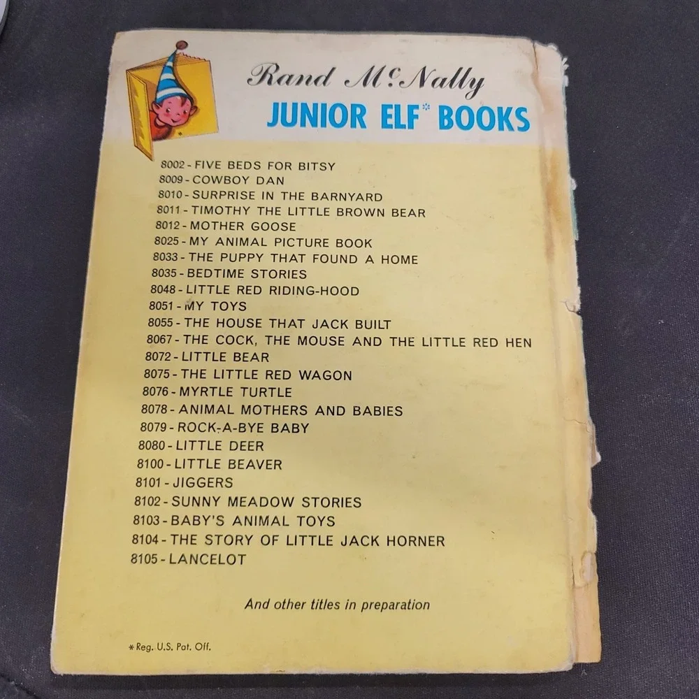 A Penny‎ For Candy Rand McNally Junior Elf Vintage Children's Book 1946